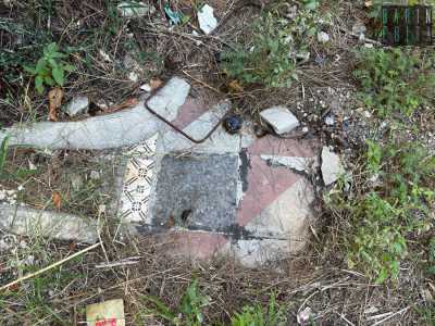 Le stesse che poi ritroviamo anche all�esterno, cercando tra quel poco della villa che � rimasto intatto e non devastato